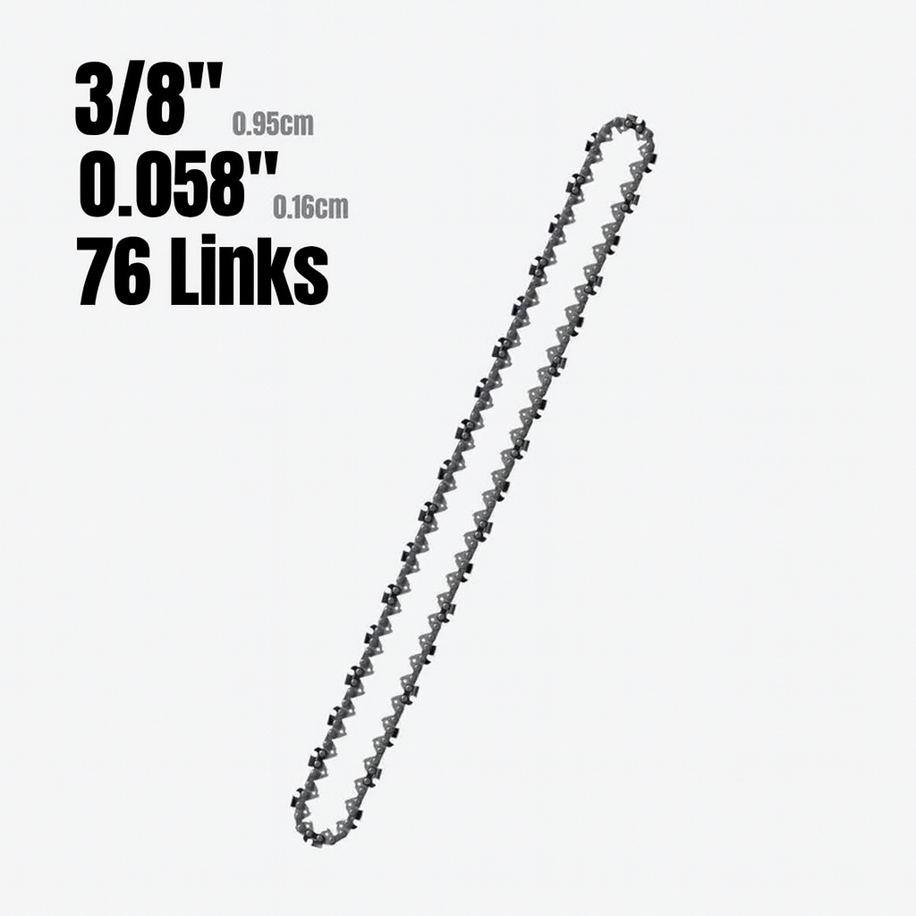 20 inch chainsaw chain, 76 drive links