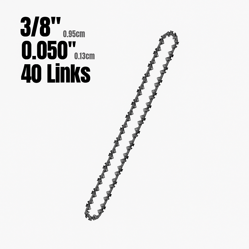 10 inch chainsaw chain, 40 drive links