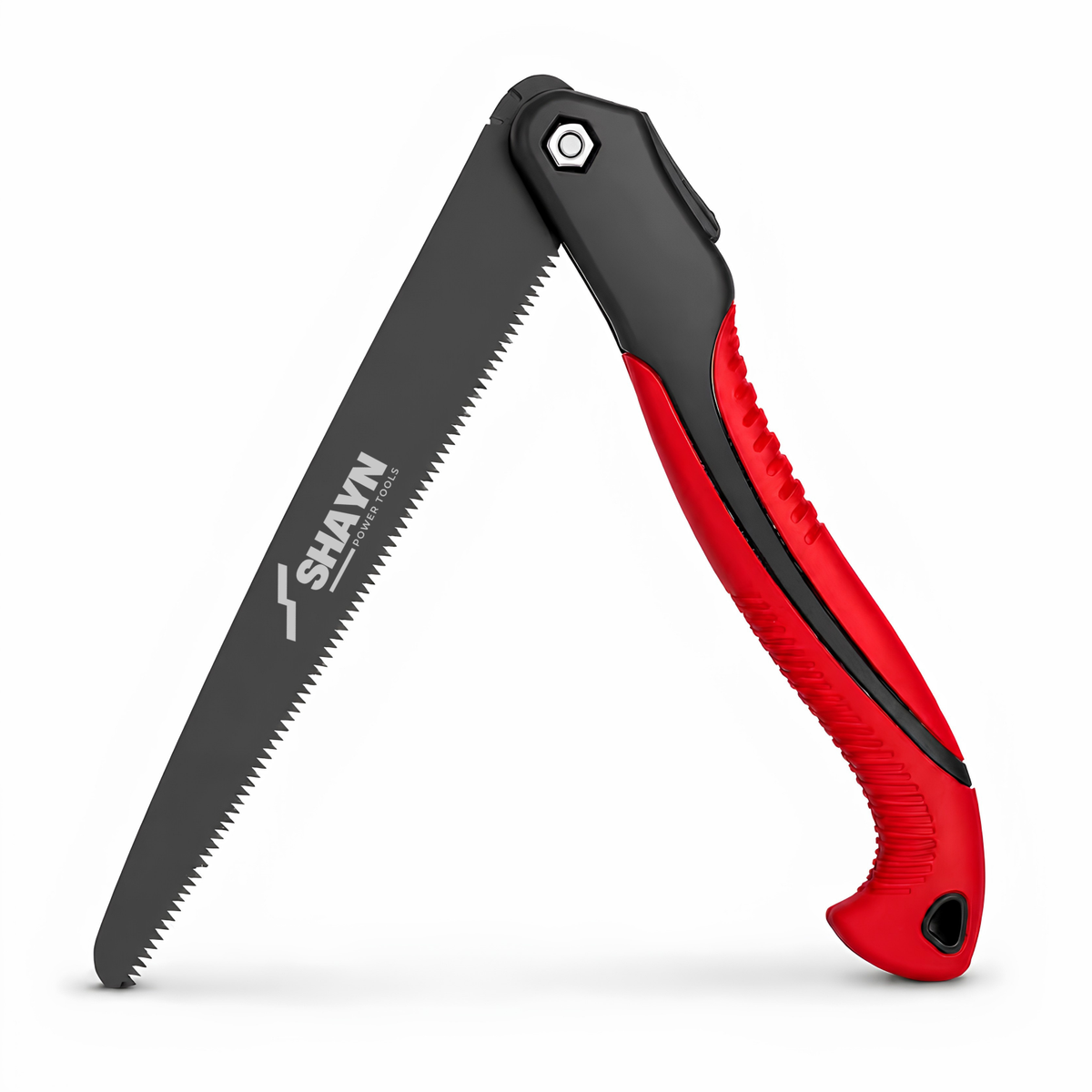 Folding pruning saw folded