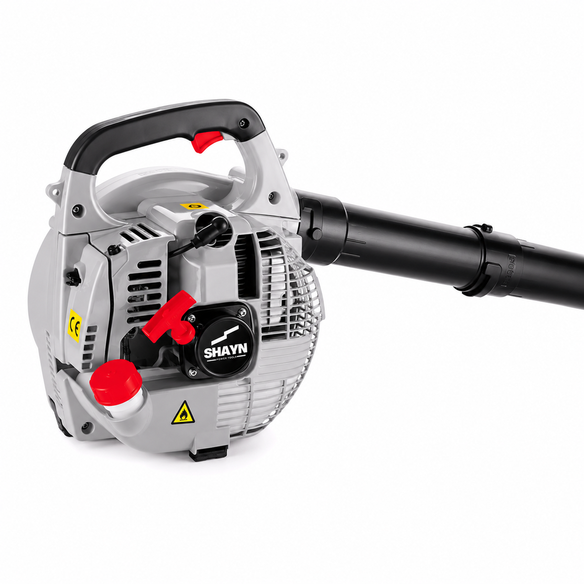 SHAYN 25cc handheld leaf blower in use
