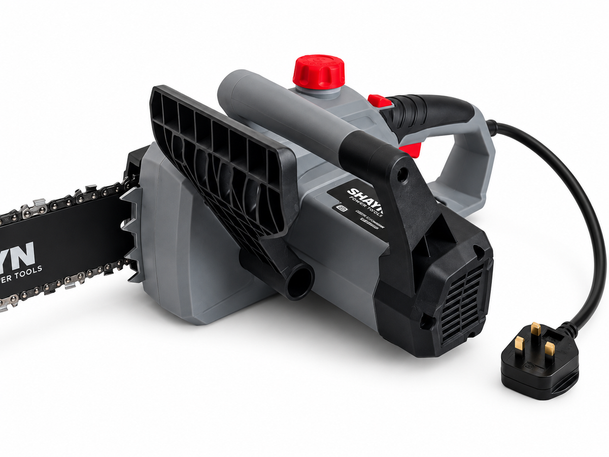 SHAYN electric chainsaw close-up