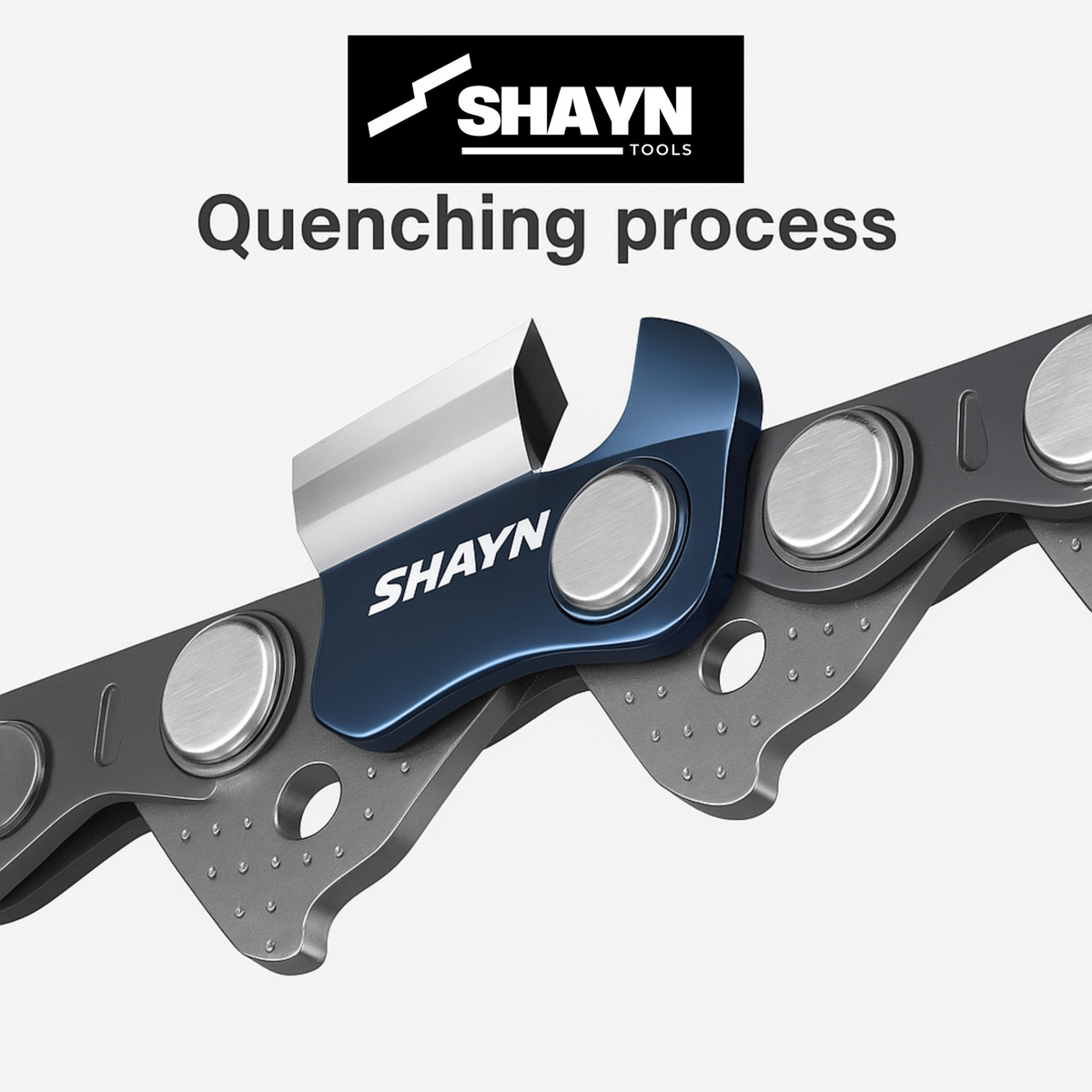 SHAYN replacement chainsaw chain in use